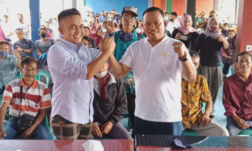 Mantan Ketua Dewan Perwakilan Rakyat Daera (DPRD) Seluma, Husni Thamrin (HT) mengelar pertemuan bersama Sahabat HT