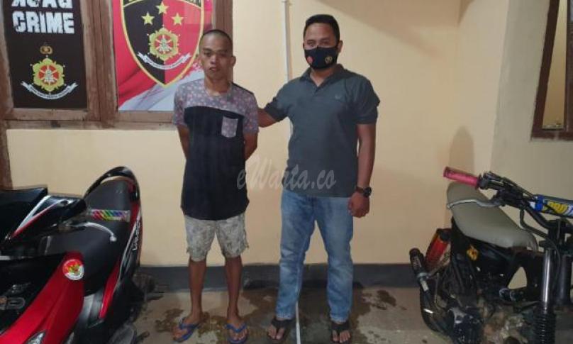 Polsek Sukaraja Tangkap Terduga Pelaku Curanmor
