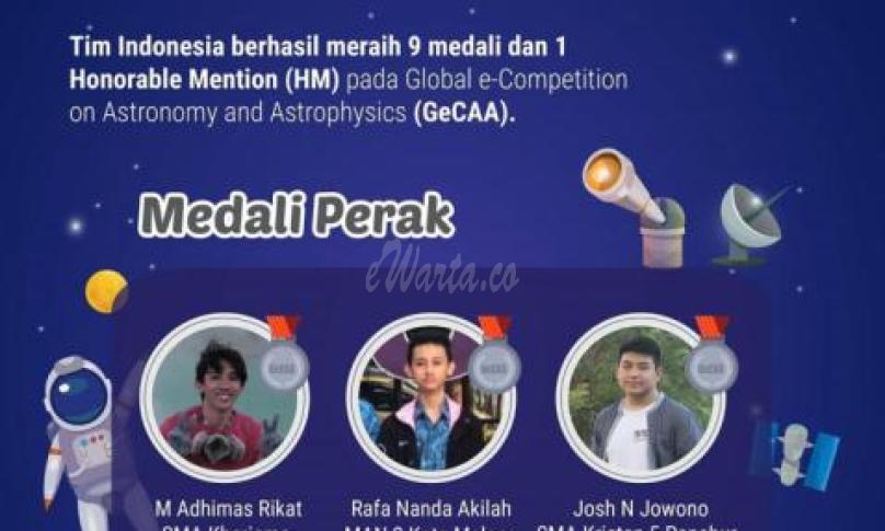 Siswa MAN 2 Malang Raih Medali Perak Kompetisi Astronomi Internasional