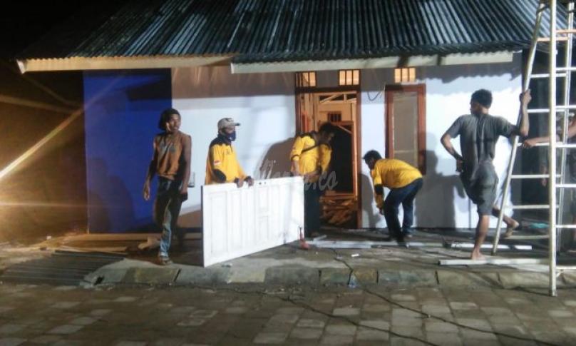 Pengerjaan rumah hanya dalam waktu 24 jam