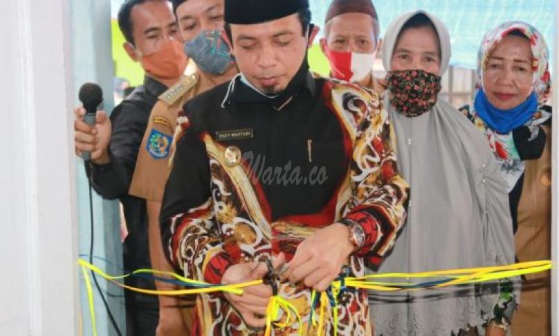 Peresmian rumah Sakdiyah