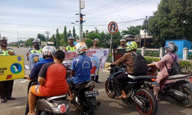 Sosialisasi Operasi Zebra Nala oleh Polres Mukomuko