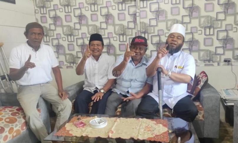Helmi bersama tokoh masyarakt Ketahun