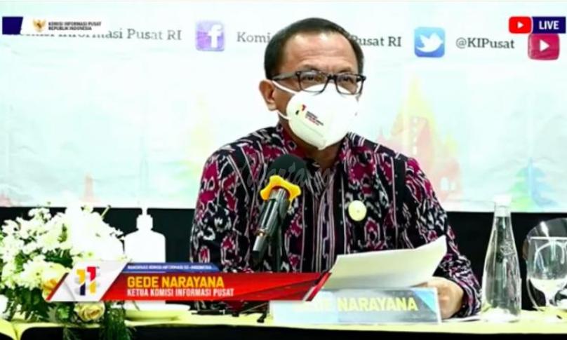 Ketua KI Pusat Gede Narayana