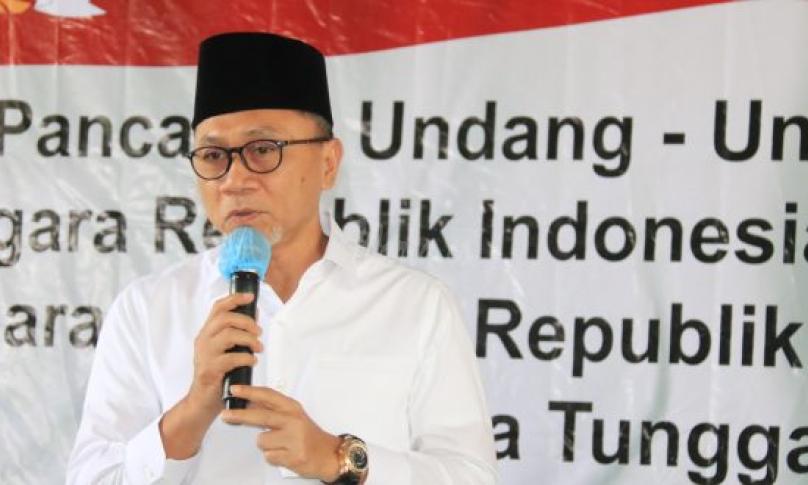 Wakil Ketua MPR RI DR. (H.C) Zulkifli Hasan S.E.,M.M 