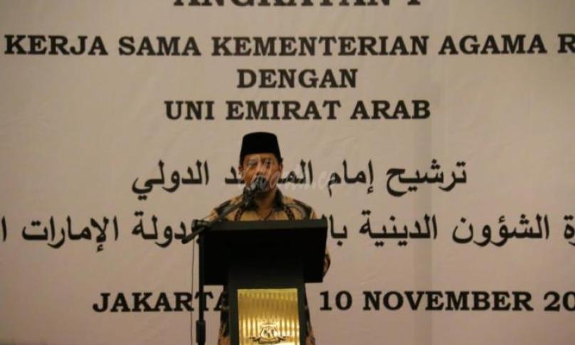 Dirjen Bimas Islam Kamaruddin Amin. 