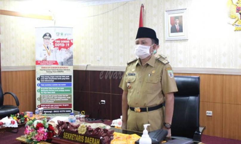 Sekda ikuti Peringatan Hari Pahlawan secara Virtual