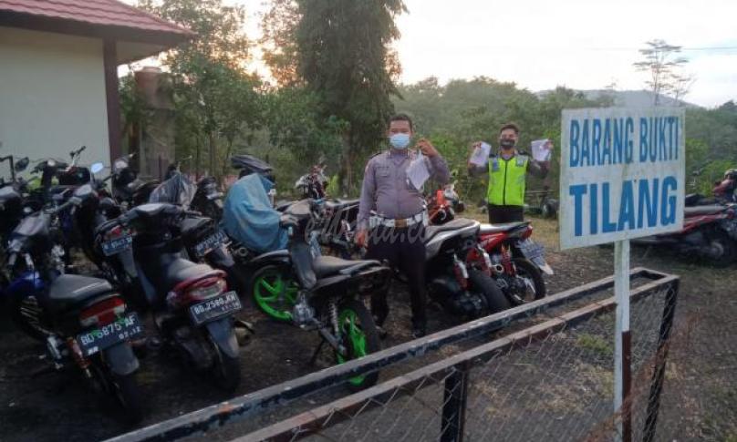 Sepeda Motor yang diamankan