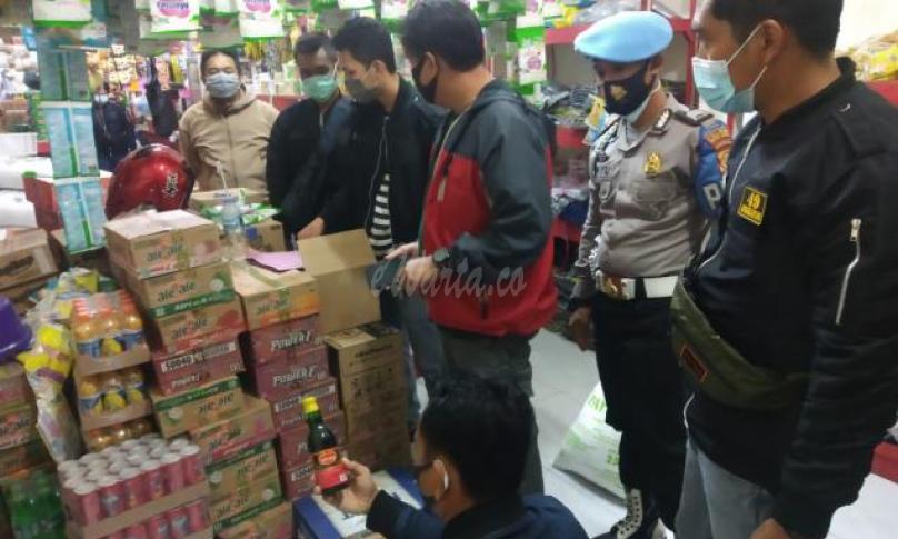 Ratusan Botol Miras Disita Polres Curup dalam Ops Pekat