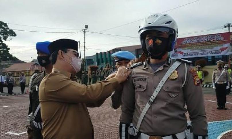 Polres Rejang Lebong Terjunkan 500 Personil Amankan Natal dan Tahun Baru