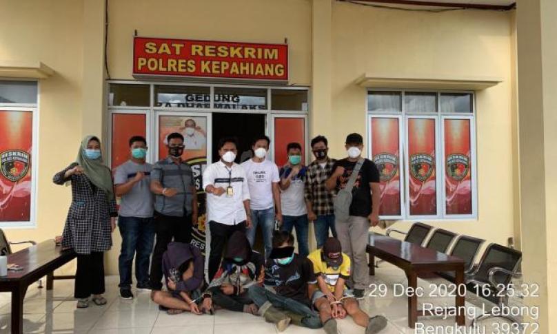 Polres Kepahiang Tangkap Lima Pelaku Pencabulan Anak di Bawah Umur