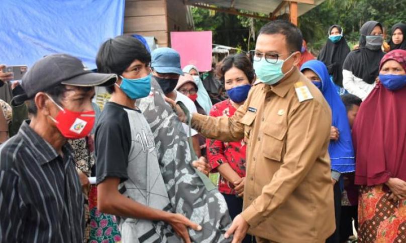 Kementerian PUPR Bantu Korban Banjir Lutra