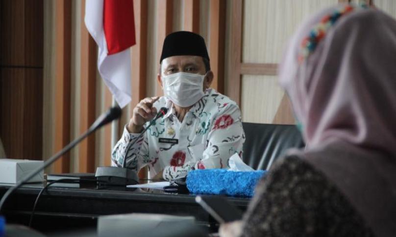 Sekretaris Daerah Provinsi Bengkulu Hamka Sabri 