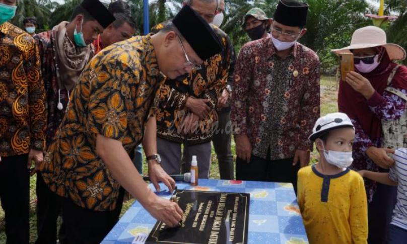 Gubernur Bengkulu Rohidin Mersyah meresmikan Taman Belajar Techno Park