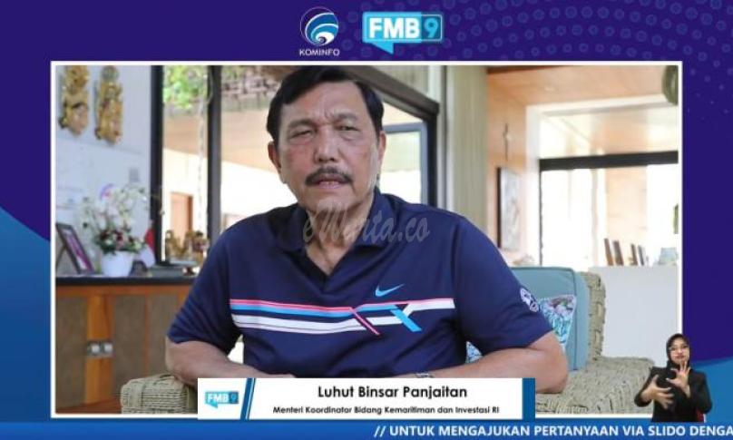 Menteri Koordinator Maritim dan Investasi Luhut B Pandjaitan