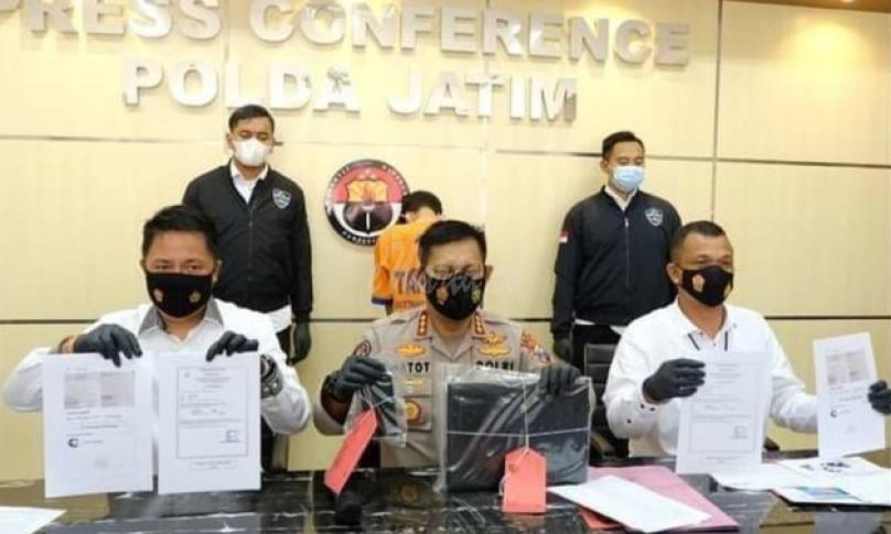 Polda Jatim Ungkap Kasus Jual Beli Hasil Rapid Tes