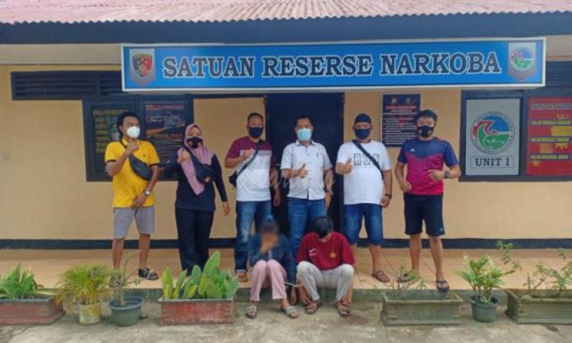 Sejoli Asal Bengkulu Selatan Diciduk Aparat