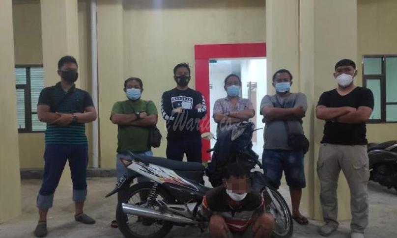 Tak Kembalikan Motor Pinjaman, Warga Pondok Besi Berurusan dengan Polisi