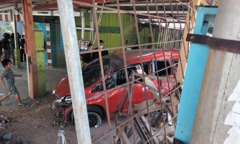 Polisi Selidiki Kasus Pelajar Tabrak Bengkel Las