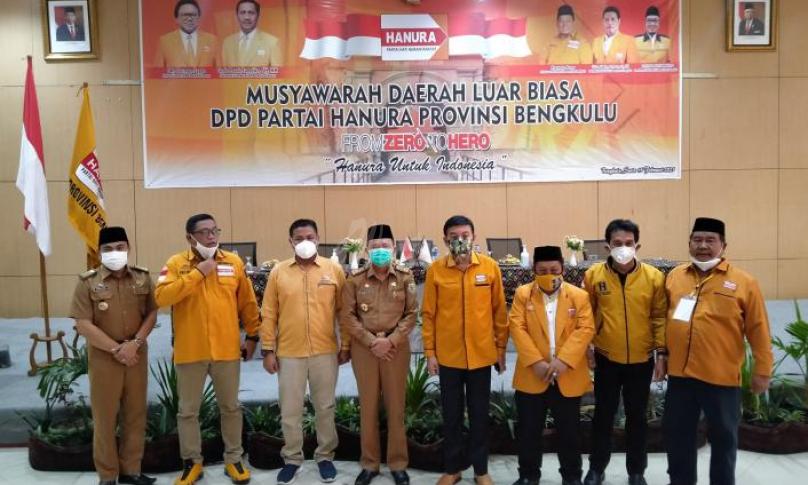 Musyawarah Daerah Luar Biasa (Musdalub), Senin (15/2/2021) di Kota Bengkulu.