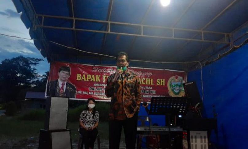 Anggota DPRD Sumut Thomas Dachi, SH. (Foto : Sadar Laia/eWarta.co).
