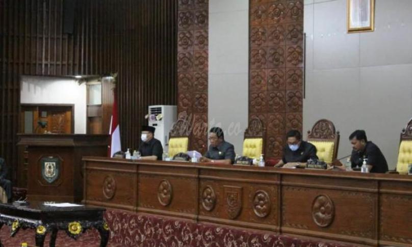 DPRD Umumkan Masa Berakhirnya Jabatan Gubernur dan Wakil Gubernur Bengkulu 2016-2021