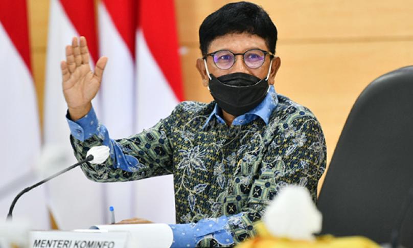 Menteri Kominfo Johnny G. Plate