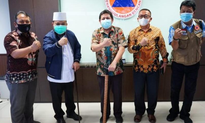 Walikota Bengkulu Usul Pembangunan Pelapis Tebing ke BNPB
