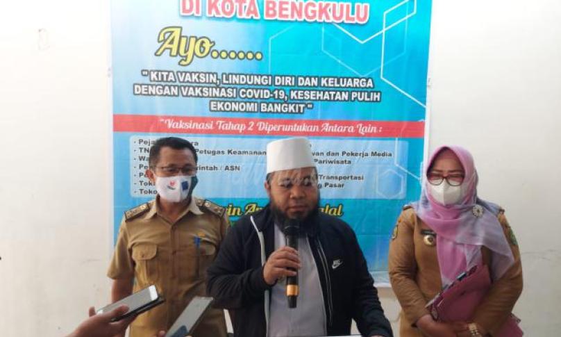 Vaksinasi Covid-19 Tahap II Kota Bengkulu