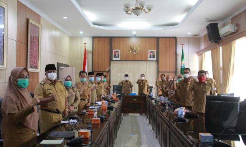 Rohidin Terima Kunjungan Bupati Bengkulu Utara