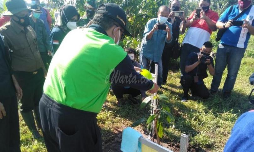 Pemkot Blitar dan Dinas Kehutanan Wilayah Malang Kerja Sama Tanam 250 Pohon