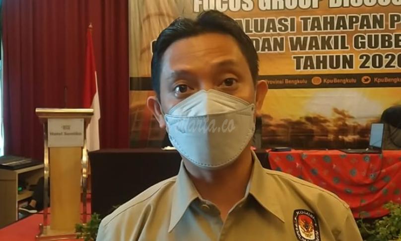 Ketua Komisi Pemilihan Umum (KPU) Provinsi Bengkulu Irwan Saputra