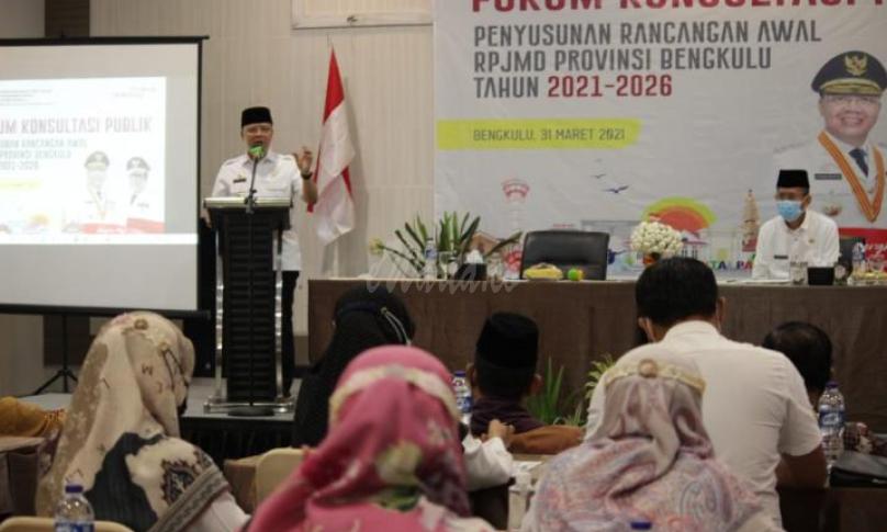 Rohidin Ingin RPJMD Selaras dengan Visi Misi Gubernur