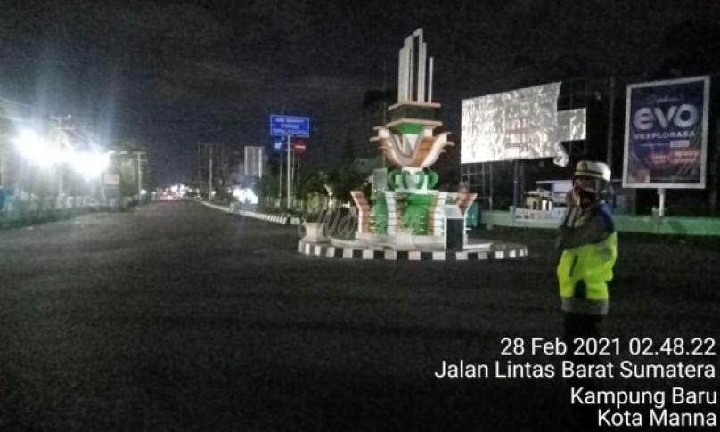 Polres Bengkulu Selatan Gelar Patroli Stasioner Cegah Balap Liar