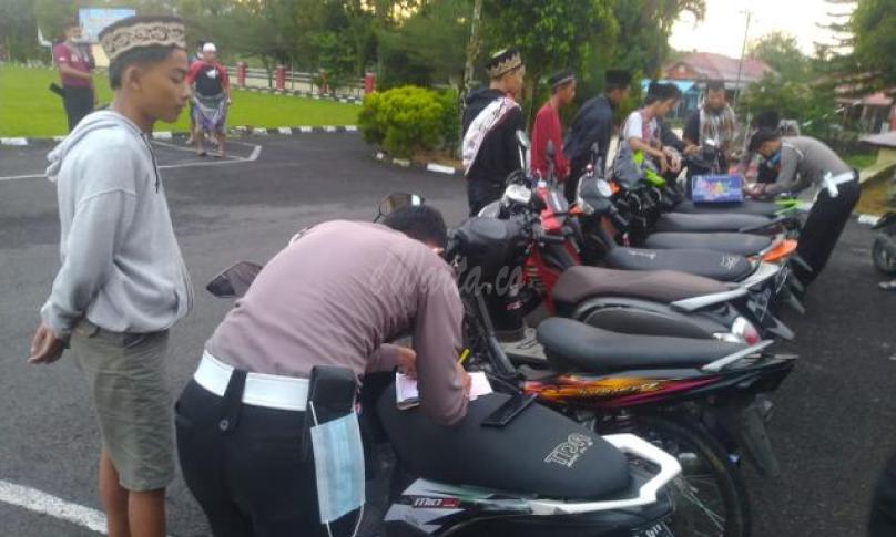 Terjaring Bali, Puluhan Motor di Kepahiang Ditahan Tiga Bulan