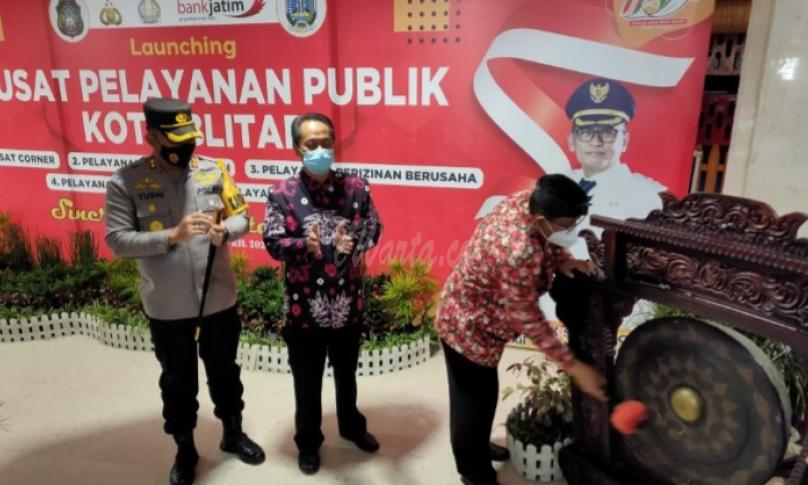 Walikota Blitar Launching Pusat Layanan Publik Cepat Tepat dan Transparan