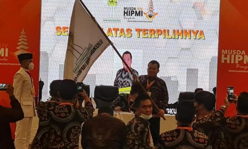 Undang Sumbaga Terpilih jadi Ketum BPD HIPMI Bengkulu 2021-2024
