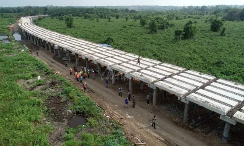 Jalan Lingkar Nakau-Air Sebakul Selesai Tahun Ini