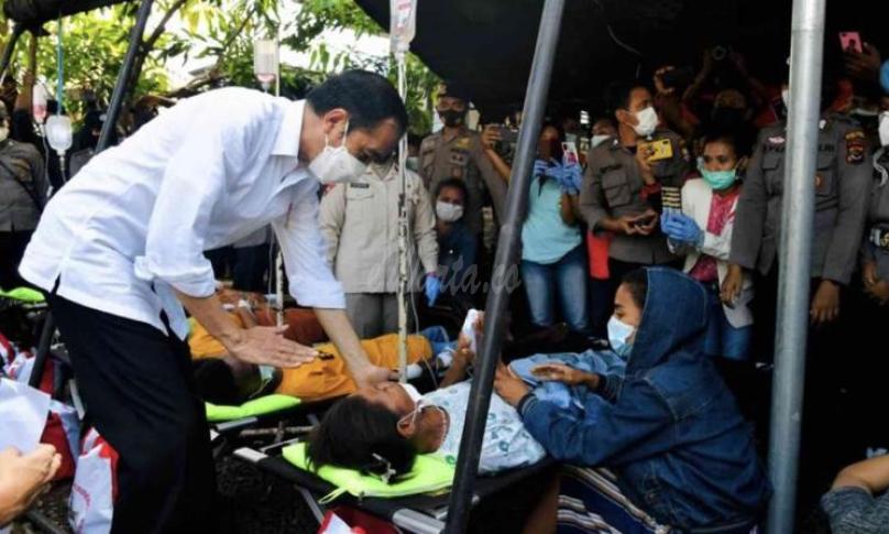 Presiden Temui Pengungsi di Adonara NTT