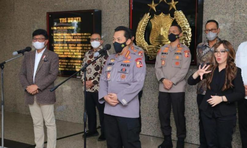 Kapolri Pastikan Dukung Program Pembangunan Infrastruktur Teknologi Informasi Komunikasi 