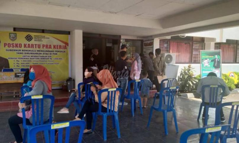 Februari, Ada 6.433 Orang Pengangguran Baru di Bengkulu