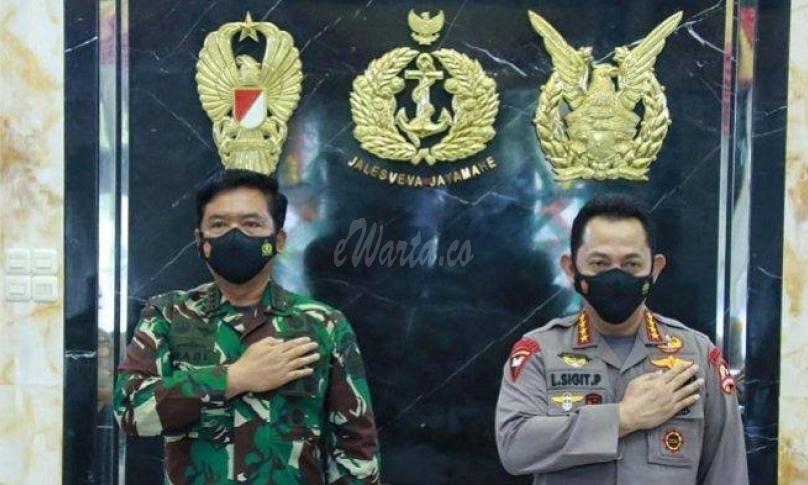 Panglima dan Kapolri Beri Arahan Khusus Kepada Anggota TNI-Polri yang Bertugas di Papua