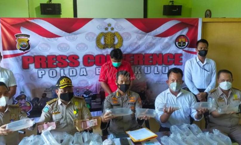 Polda Bengkulu Ungkap Penyelundupan Benur Senilai Rp 2 Miliar