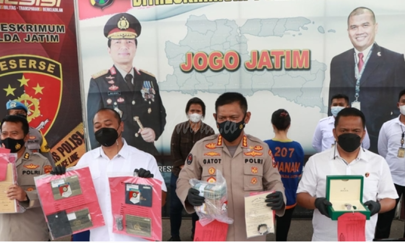 Polda Jatim Ungkap Penipuan Investasi Pembebasan Lahan Senilai Rp 48,9 Miliar