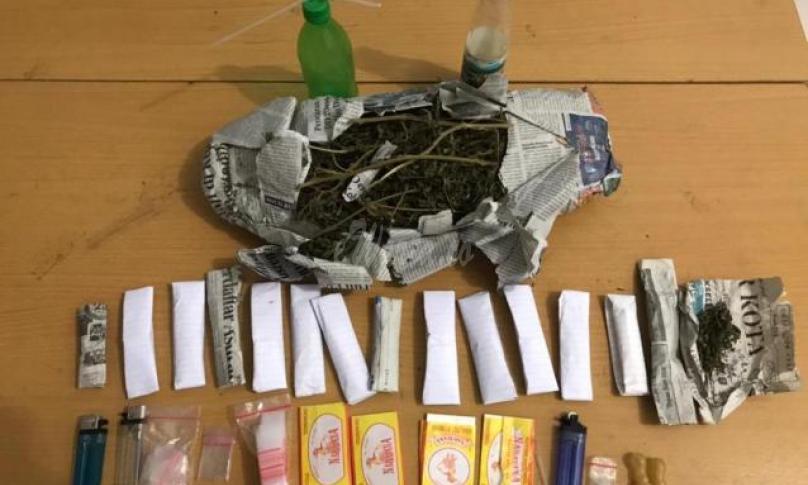 Barang bukti yang diamankan polisi
