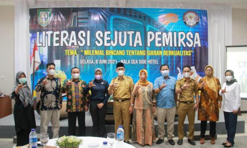 Literasi Sejuta Pemirsa yang di gelar oleh KPID Provinsi Bengkulu. 