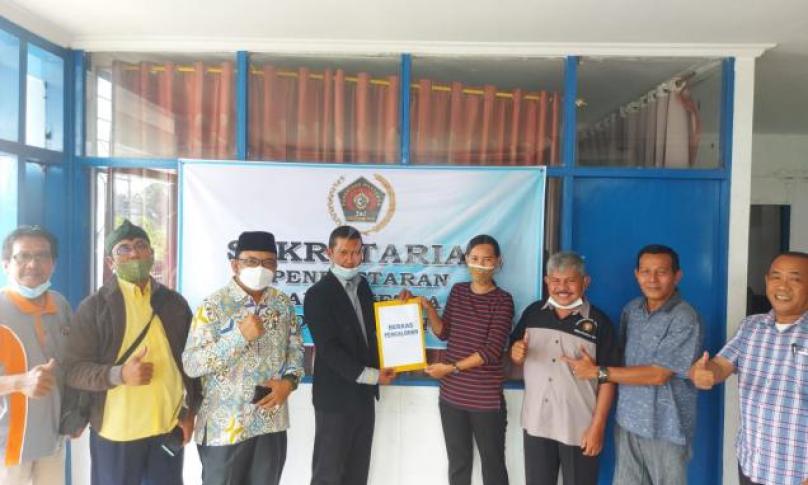 Dian Marfani dan Heri Yanto S Resmi Mendaftar jadi Calon Ketua PWI Bengkulu