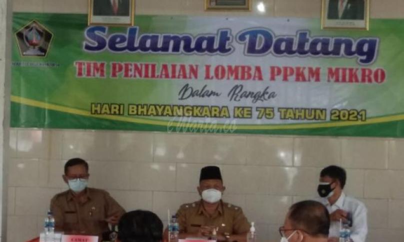 Peringati HUT Bhayangkara ke-75, Desa Wonotirto Blitar Ikuti Lomba Posko PPKM Skala Mikro