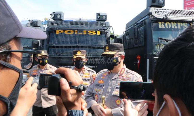 Kapolda Bengkulu Pantau Kepatuhan Masyarakat Terhadap Prokes