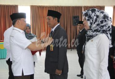 Plt Gubernur Bengkulu Rohidin Mersyah hadir dan resmikan Pembukaan Pelaksanaan Diklat Kepemimpinan.